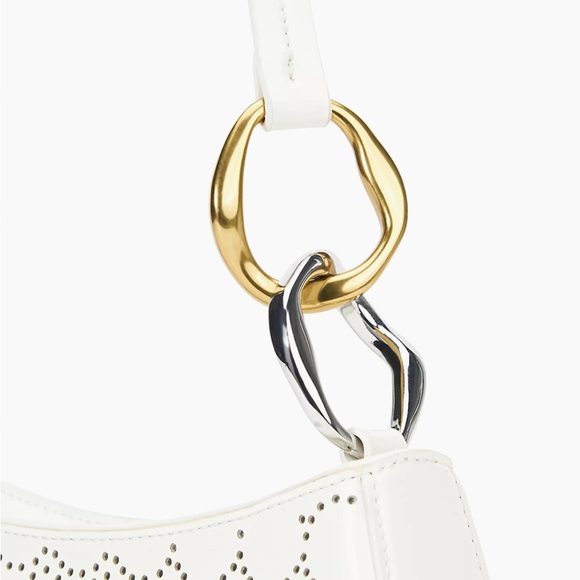 Staud Ollie perforated leather bag - Picture 2 of 6